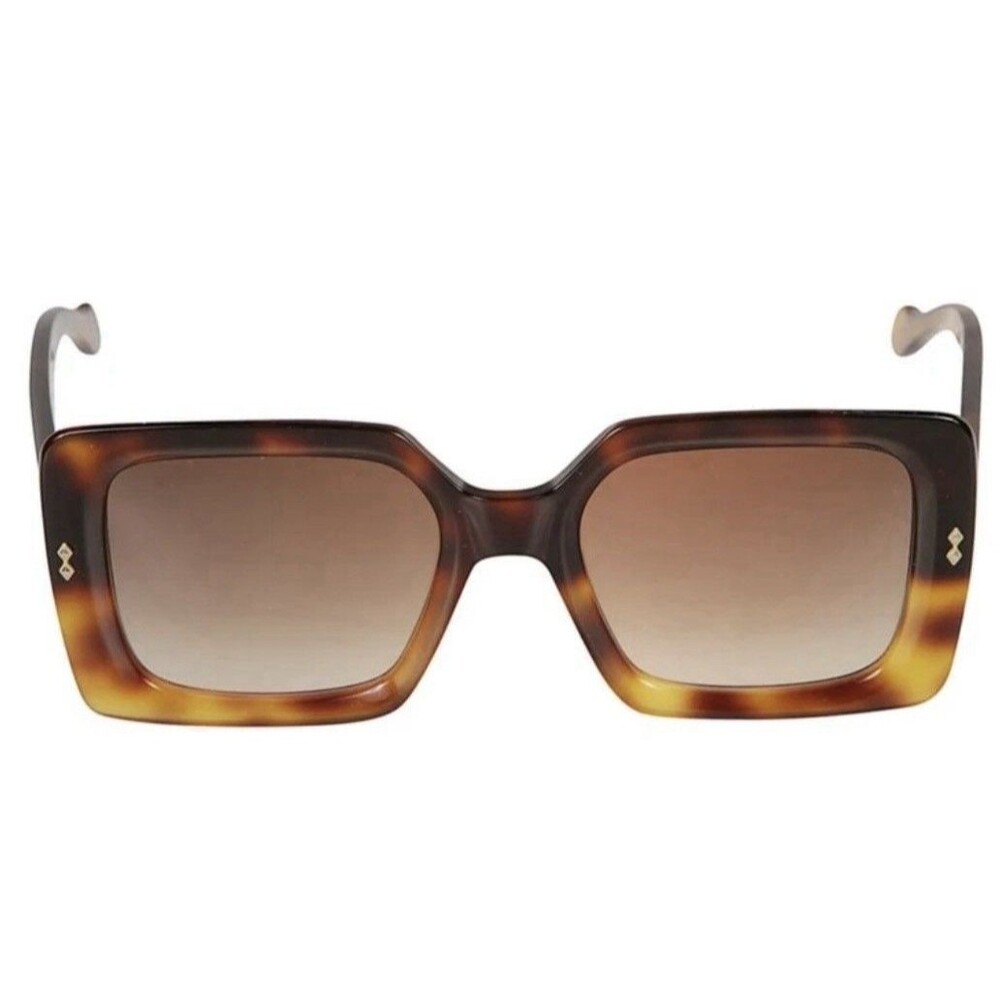 Kate KADOR Glamour Oversized Tortoiseshell Sunglasses With Gradient Brown Lenses